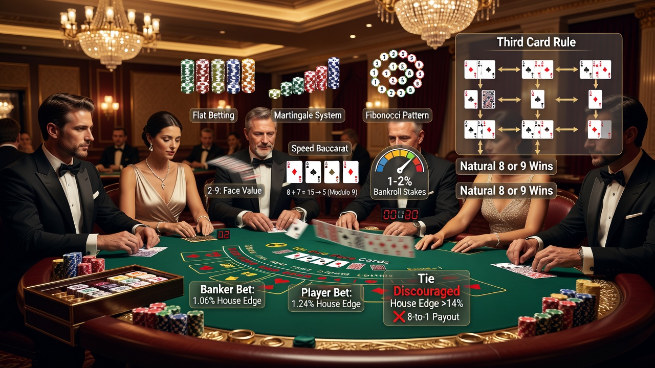 Baccarat Strategy Guide: Odds, Betting Systems, Speed Methods, and Quick Rules
