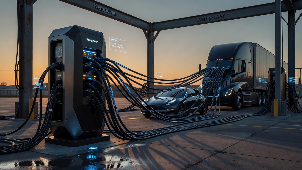 Kempower's New Charger Bridges Cars and Heavy Trucks on One Site