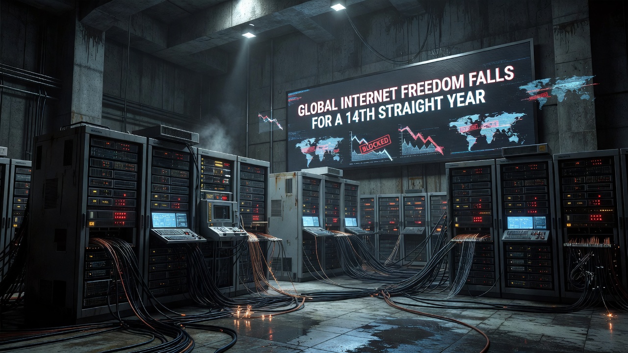 Global Internet Freedom Falls for a 14th Straight Year